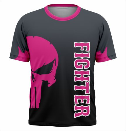Men's "Fighter" Skull Graphic Baseball Uniform Set