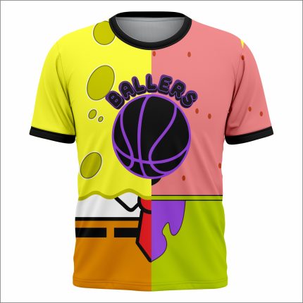 Men's SpongeBob & Patrick "Ballers" Cartoon Baseball Uniform Set